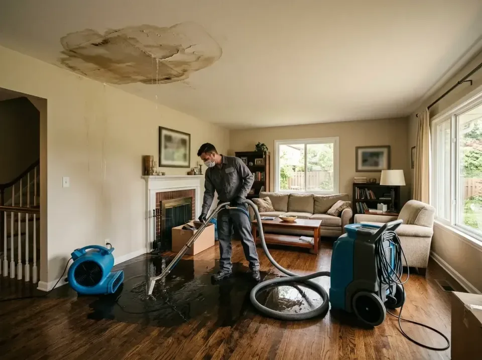 attic-pipe-burst-ceiling-drip-008 — frequently asked questions, Water Damage Restoration & Carpet Care in Rome, GA